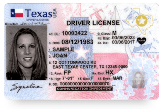 Cómo obtener la ID de Texas