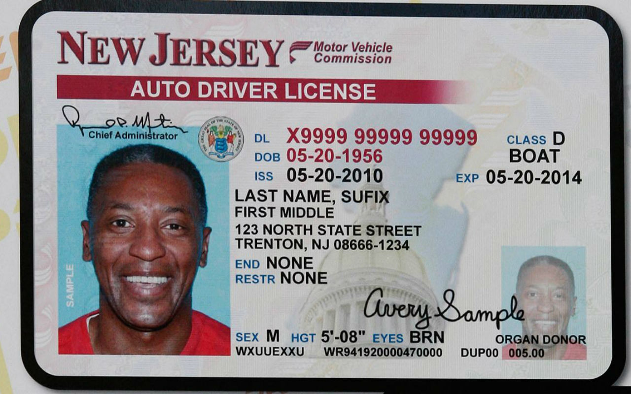 Requisitos para sacar ID en New Jersey