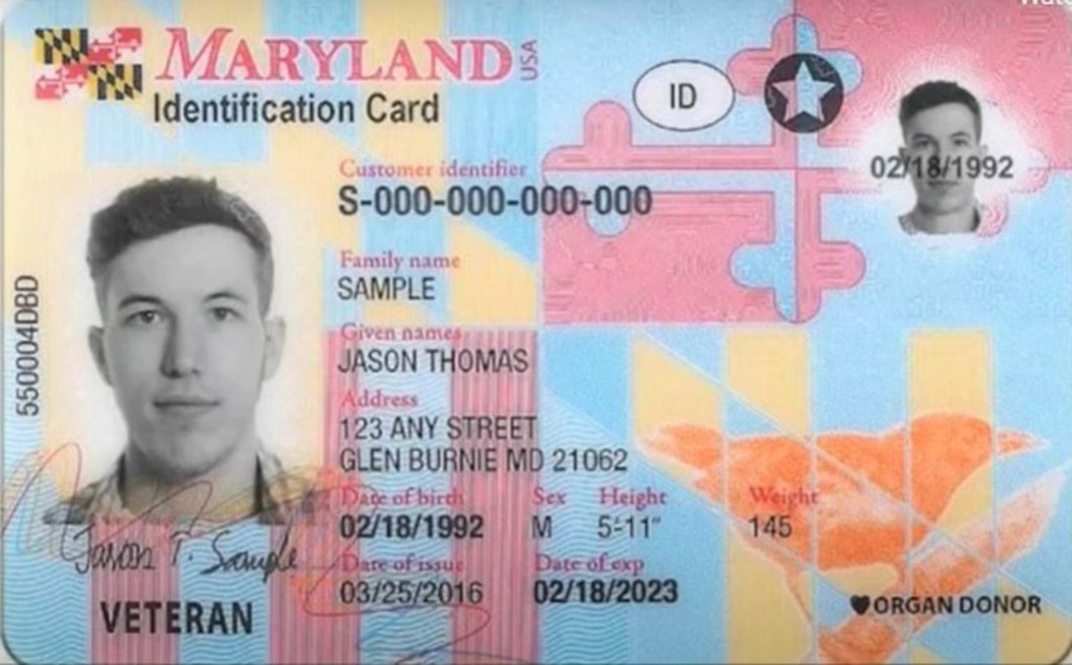 Requisitos para sacar el ID en Maryland