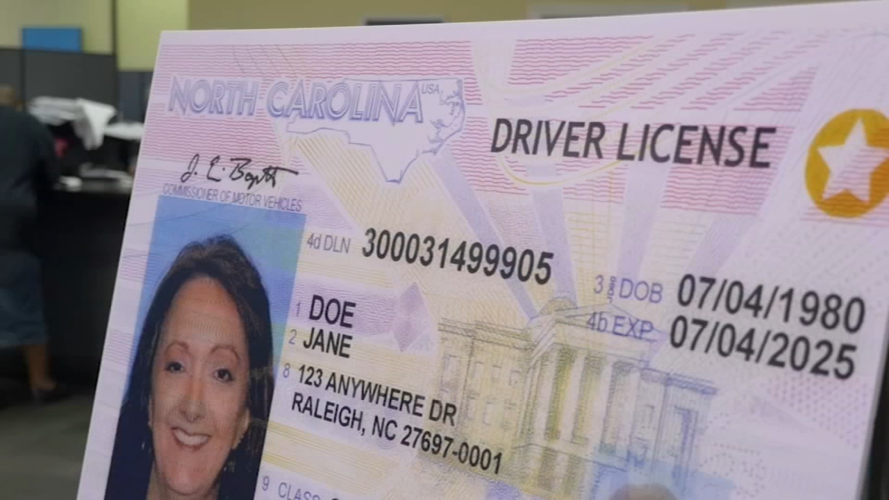 Requisitos para obtener una ID Real en Carolina del Norte